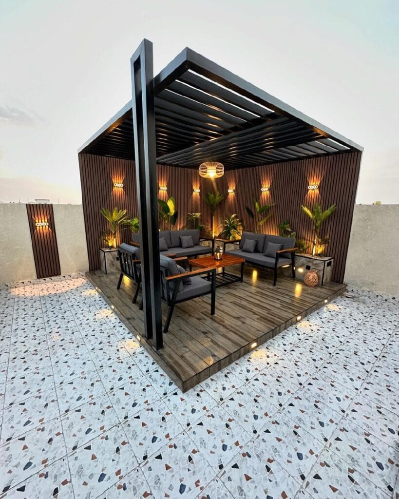 تنسيق حدائق جدة ومكة